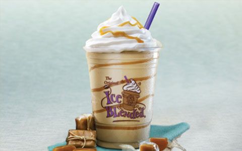 Caramel Ice Blended Drink