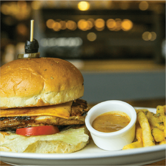 Texan BBQ Chicken Burger